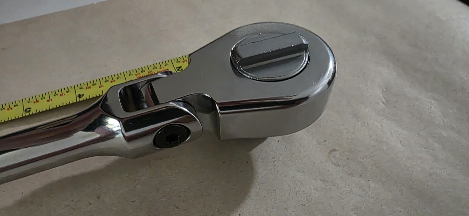 Sk 1/2 Drive Professional Flex Head Ratchet Round Head