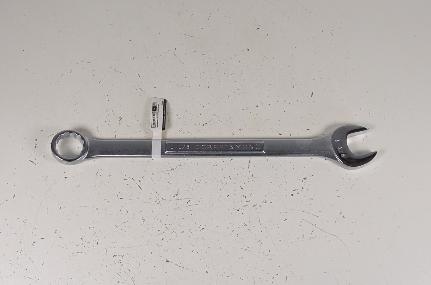CRAFTSMAN CMMT44708 1-1/8″ Combination Wrench SAE 12-Point Full Polish Steel New