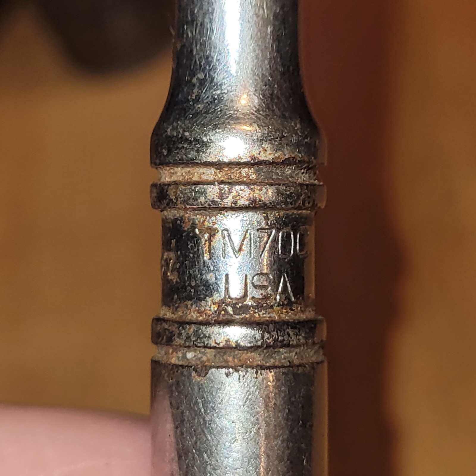 Snap On 1/4″ Ratchet TM70C Stubby 4.25 Inch Long