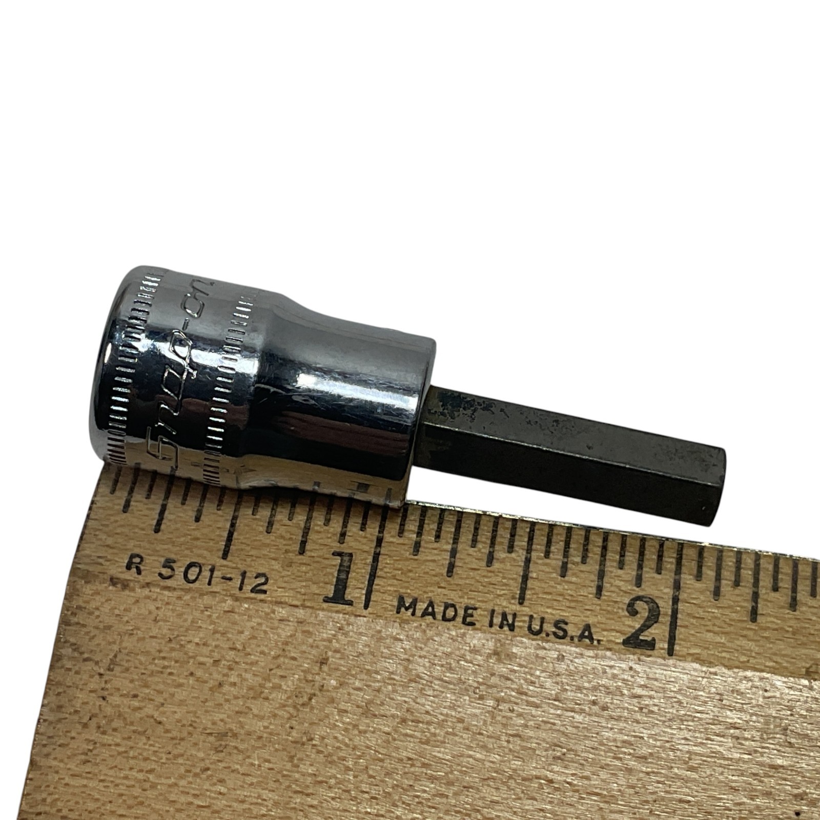 Snap-on FAM7 7mm Hex Bit Socket 3/8″ Drive Chrome USA Hand Tool