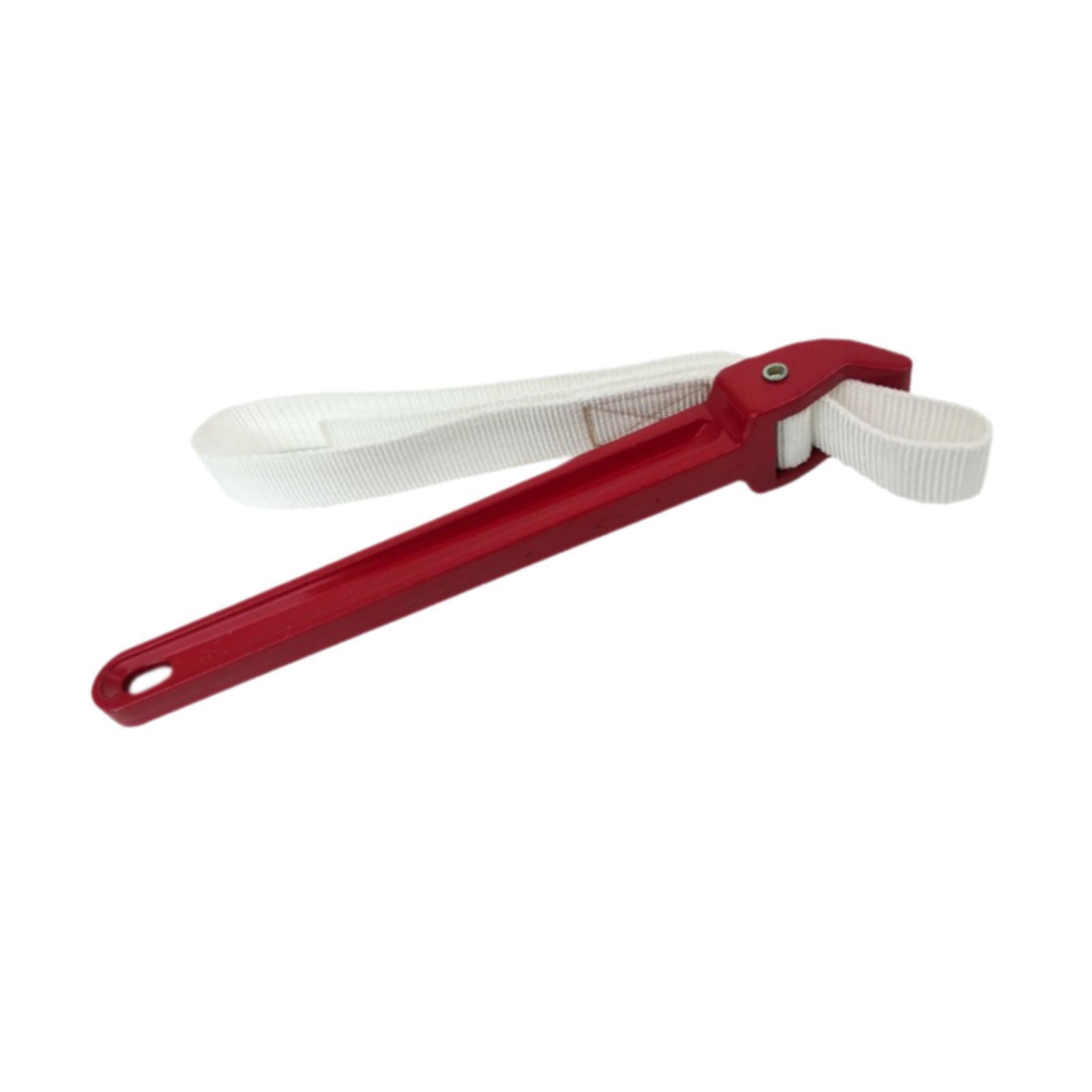 12 inch Handle Strap Wrench Easy to Assemble Pipe Wrench for Family