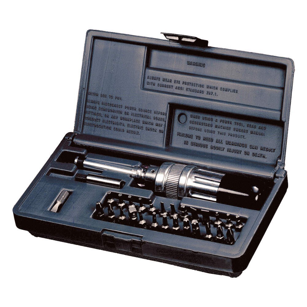 Adjustable Torque Screwdriver 29 Piece Kit (Phillips & Slotted)