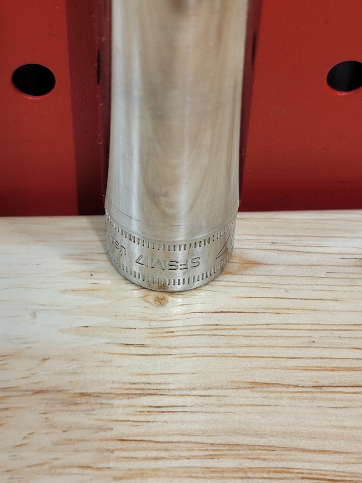 Snap-on Tools SFSM17 3/8″ Drive 17mm Metric 6-Point Deep Chrome Socket