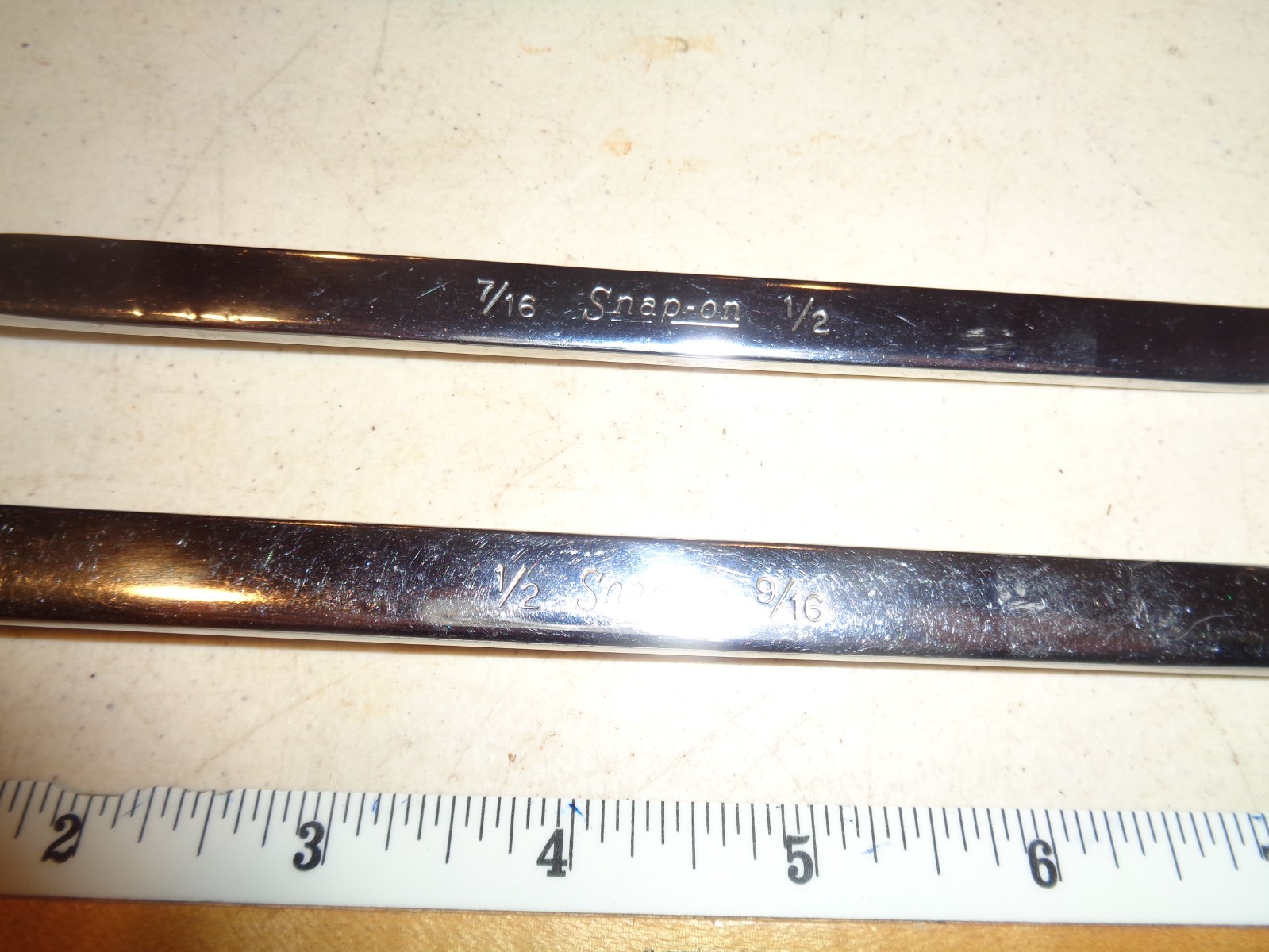 Snap On Tool XB1618(1/2″ & 9/16″) 12Pt, XB 1416S(7/16″ & 1/2″) 6PT. Box Wrenches