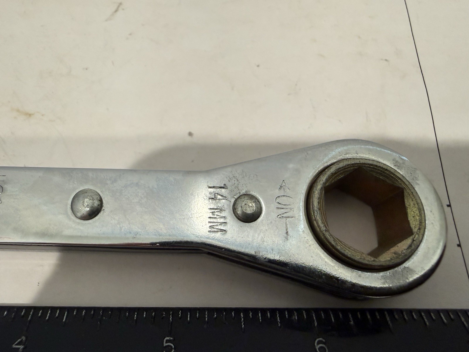 New Kastar 13MM – 14MM Ratcheting Box Wrench, RBM 1314