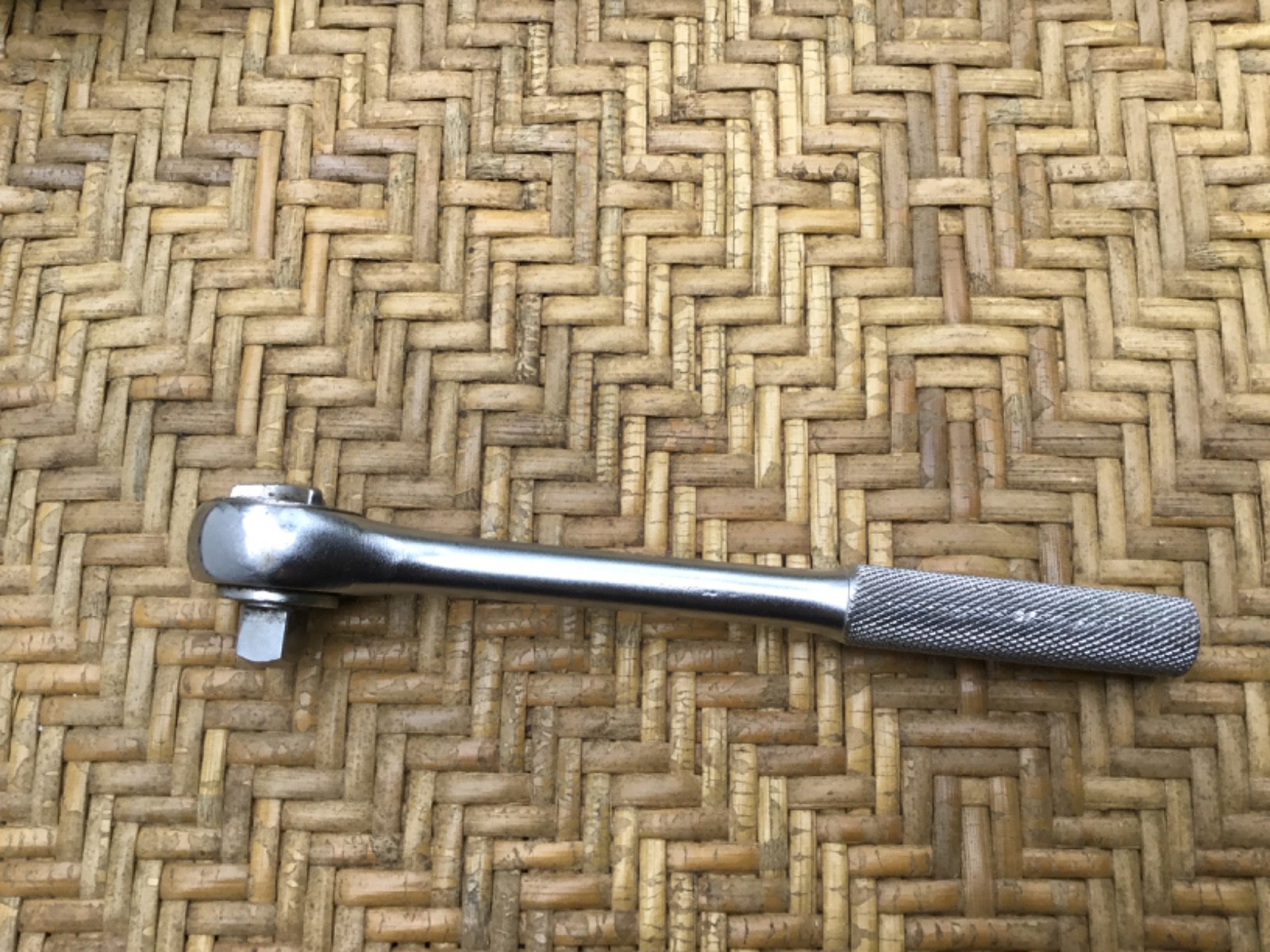 RARE! Williams 3/8″ Drive B-56 Knurled Grip 7.5″ Ratchet USA EXCELLENT