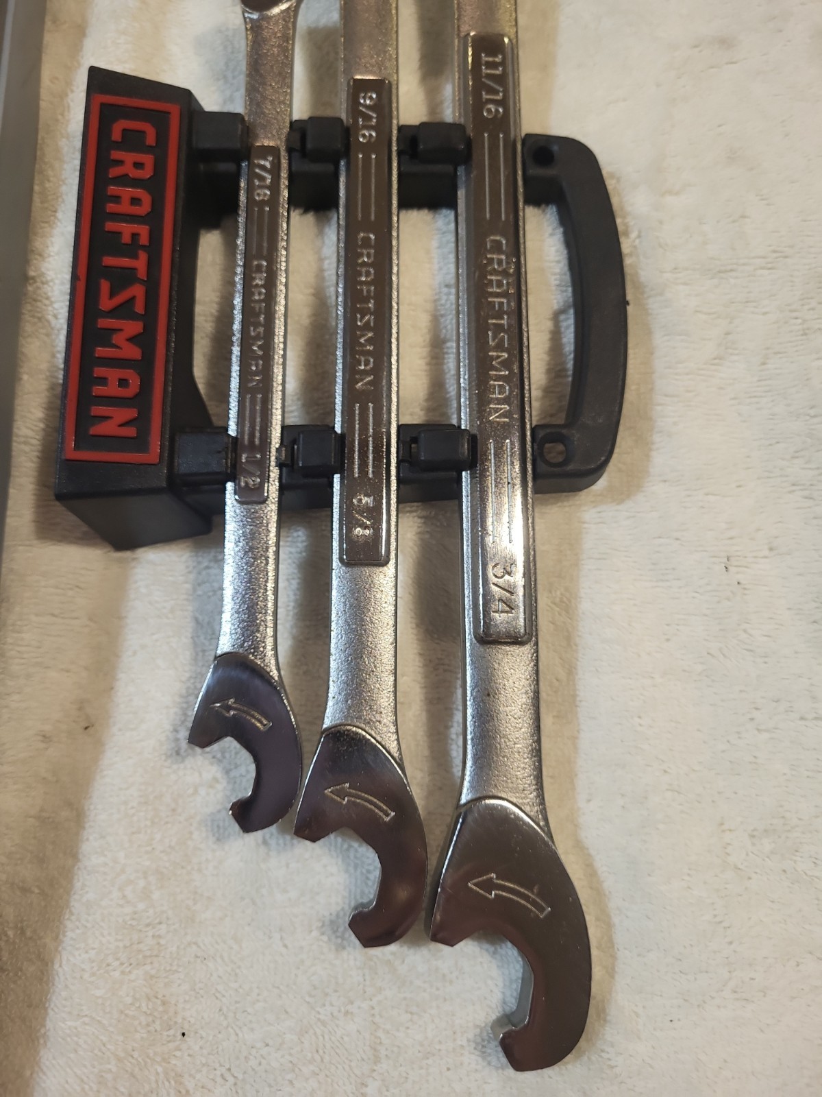 Craftsman USA 42512 & 42513 Extreme Grip SAE & Metric Wrench Set . NOS 🔥