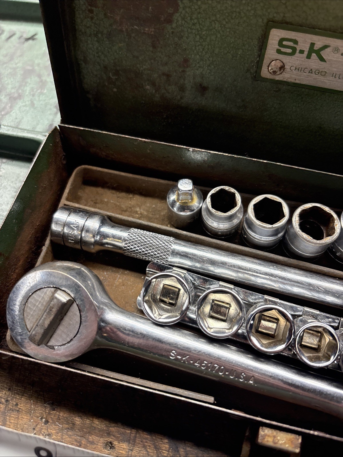 SK Wayne Tools Socket & Ratchet 45170 Set Plus Bonus Items!