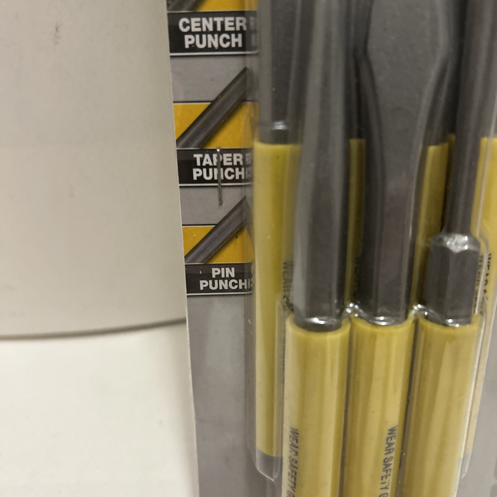 Wilmar 7 pc. Punch & Chisel Set, High Carbon Steel,