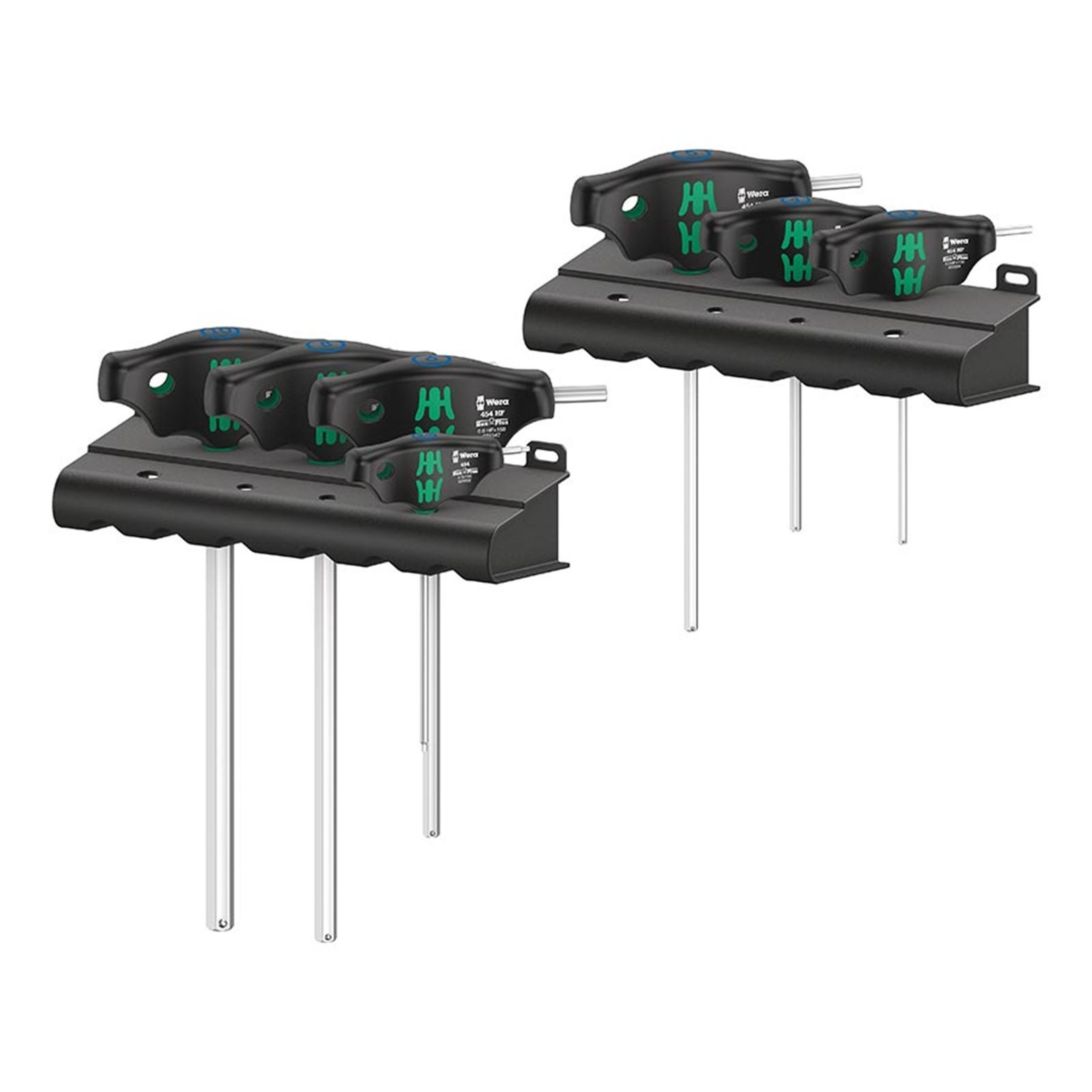 Wera 454/7 HF Hex Wrench with Rack Metric – 7-Pieces 05023450001