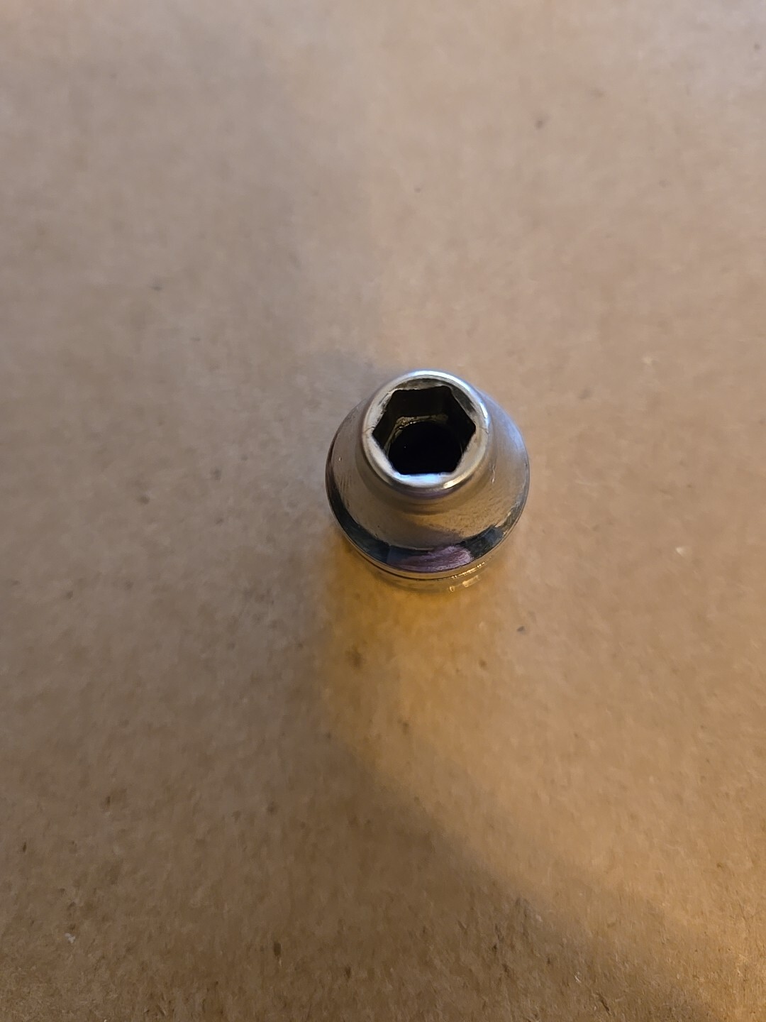 Snap On Tools 3/8″ Drive 1/4″ 6PT Shallow Chrome Socket FS081