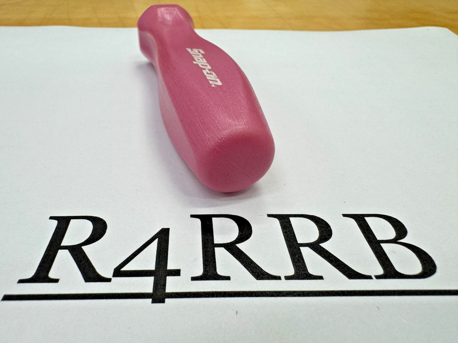 Snap-on Tools DISCONTINUED PINK PEARL 3/8″ Drive Replacement Ratchet Hard Grip