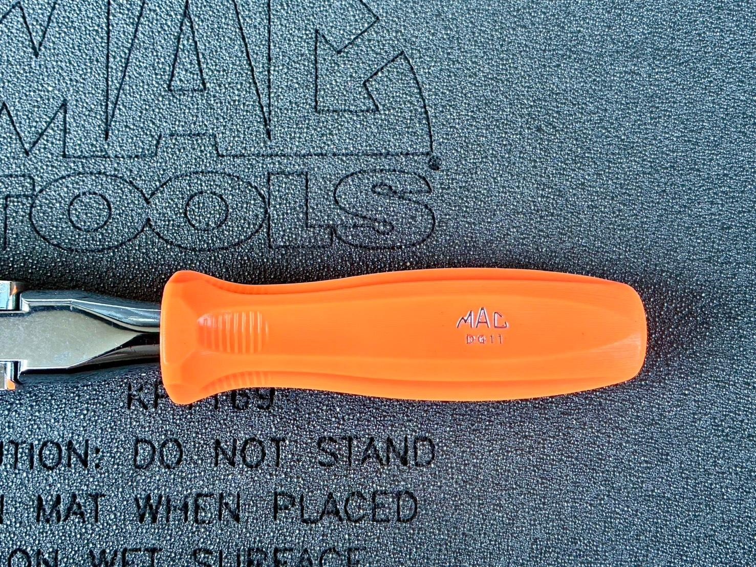 Rare Mac Tools 3/8dr Flex Ratchet XR1390AFPA ORANGE