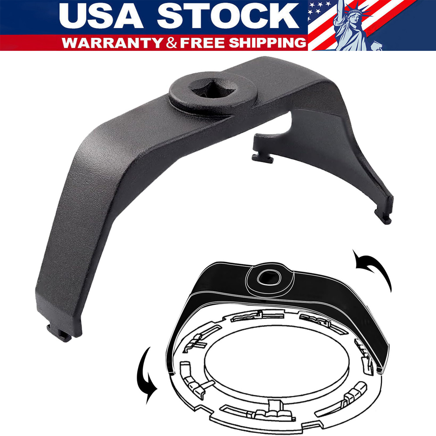 6599 Fuel Tank Lock Ring Wrench Tool Pump Removal Installer for Dodge Ram Nissan