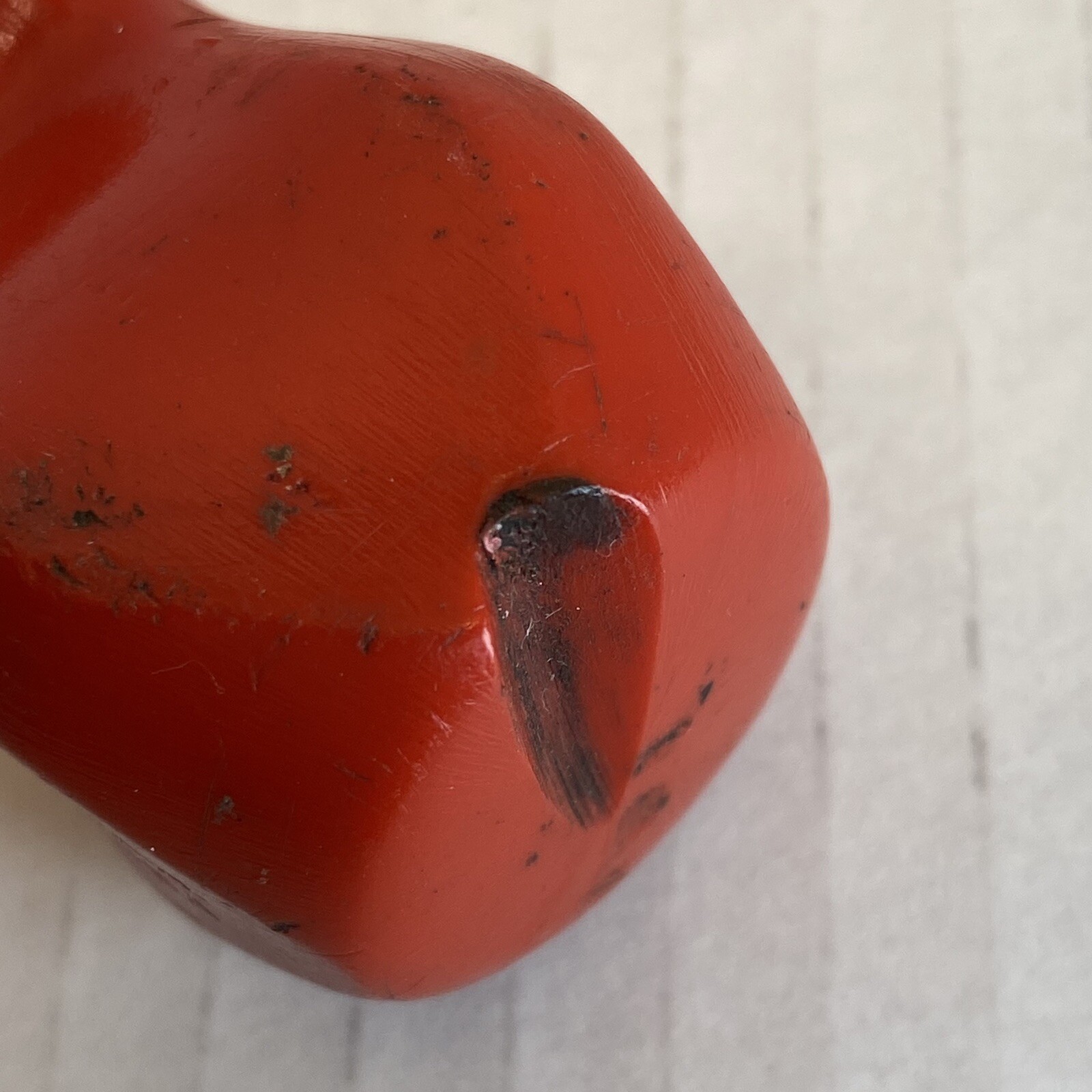 Snap On SDD1 Stubby Flat Head Screwdriver RED USA