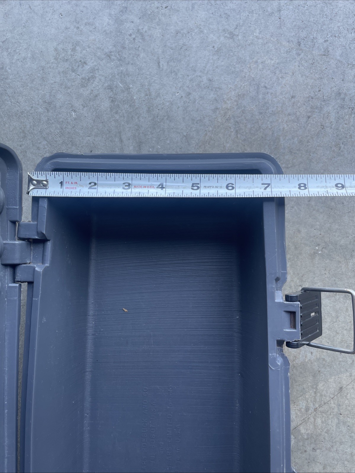Vintage Craftsman USA 20″ Permanex Truck Box w/ Built in Socket Holders