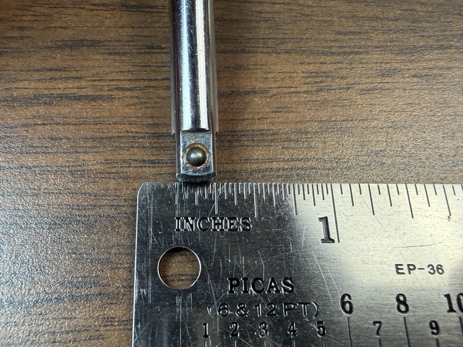 Snap-on Tools TM4CS – 1/4″ Drive 6″ Standard Shank Driver Black Handle USA