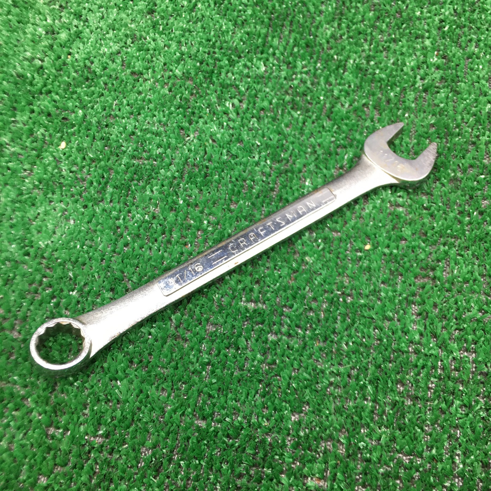 Vintage Craftsman Combination Wrench Chrome Molybdenum BF Japan. 11/16