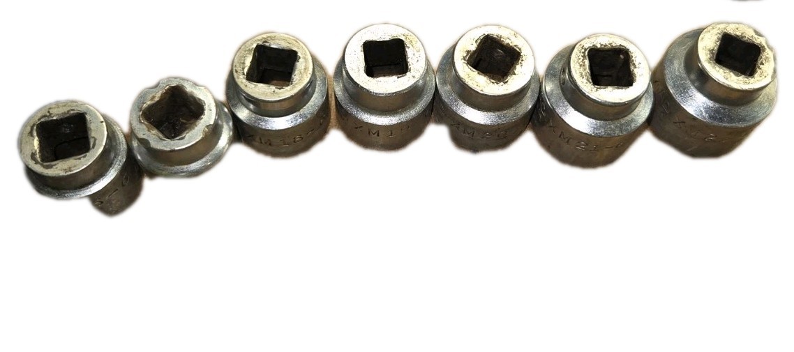 MAC TOOLS ⅜” DR. SOCKETS 6-PC + 6” EXTENSION 16-21MM & 23MM