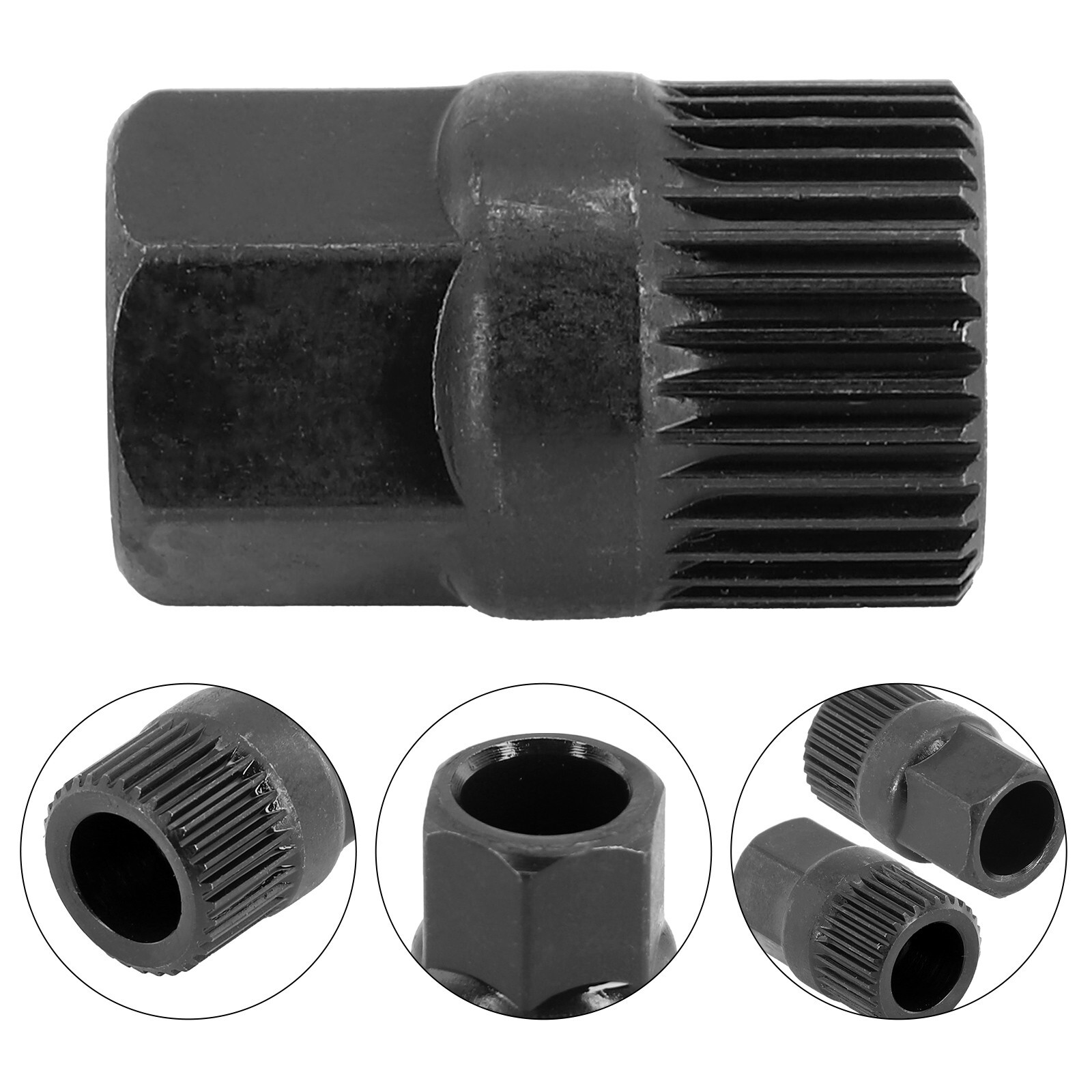 Pulley Removal Tool 1Pieces 33 Tooth Alternator Approx.17*33*30mm Clutch
