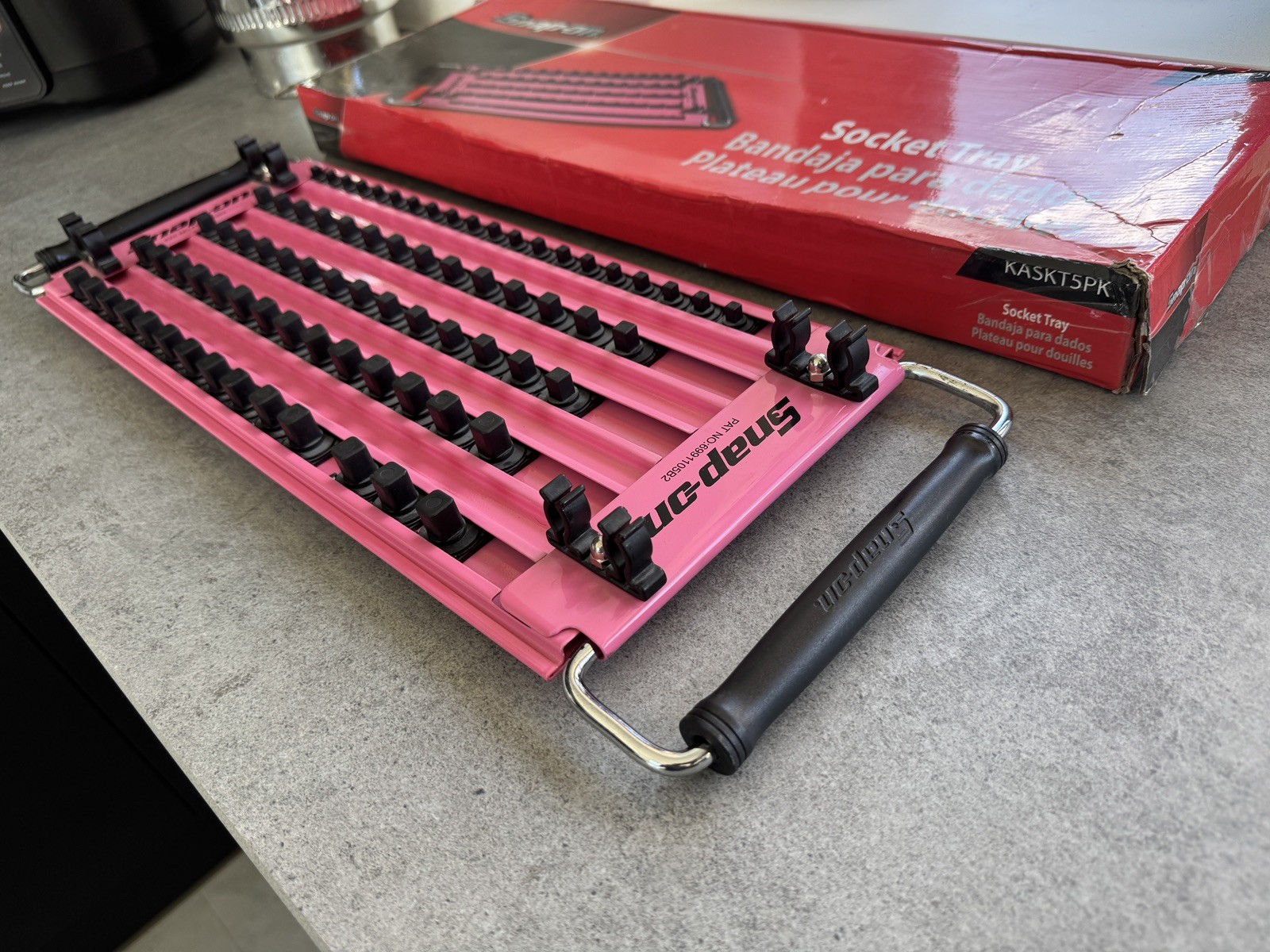 Snap On Socket Tray KASKT5PT 5 row Set