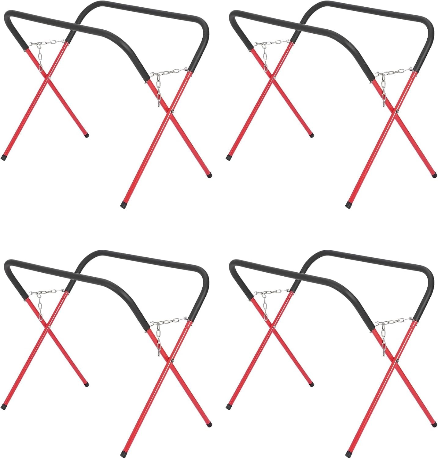 Portable Folding Work Stand 1/2/4 Pcs Adjustable Auto Bumper Hood Stand