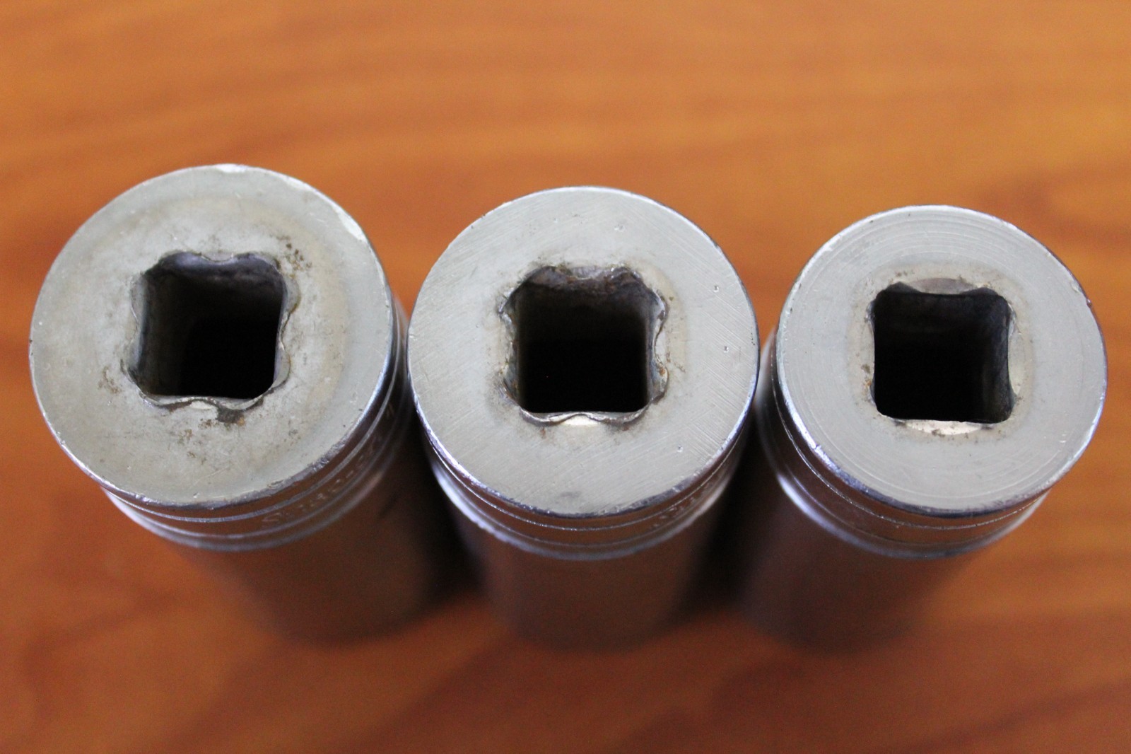 9 pc. Snap-on Tools USA 1/2″ Drive 12-POINT SAE 9/16″ – 1 1/8″ DEEP Socket Set