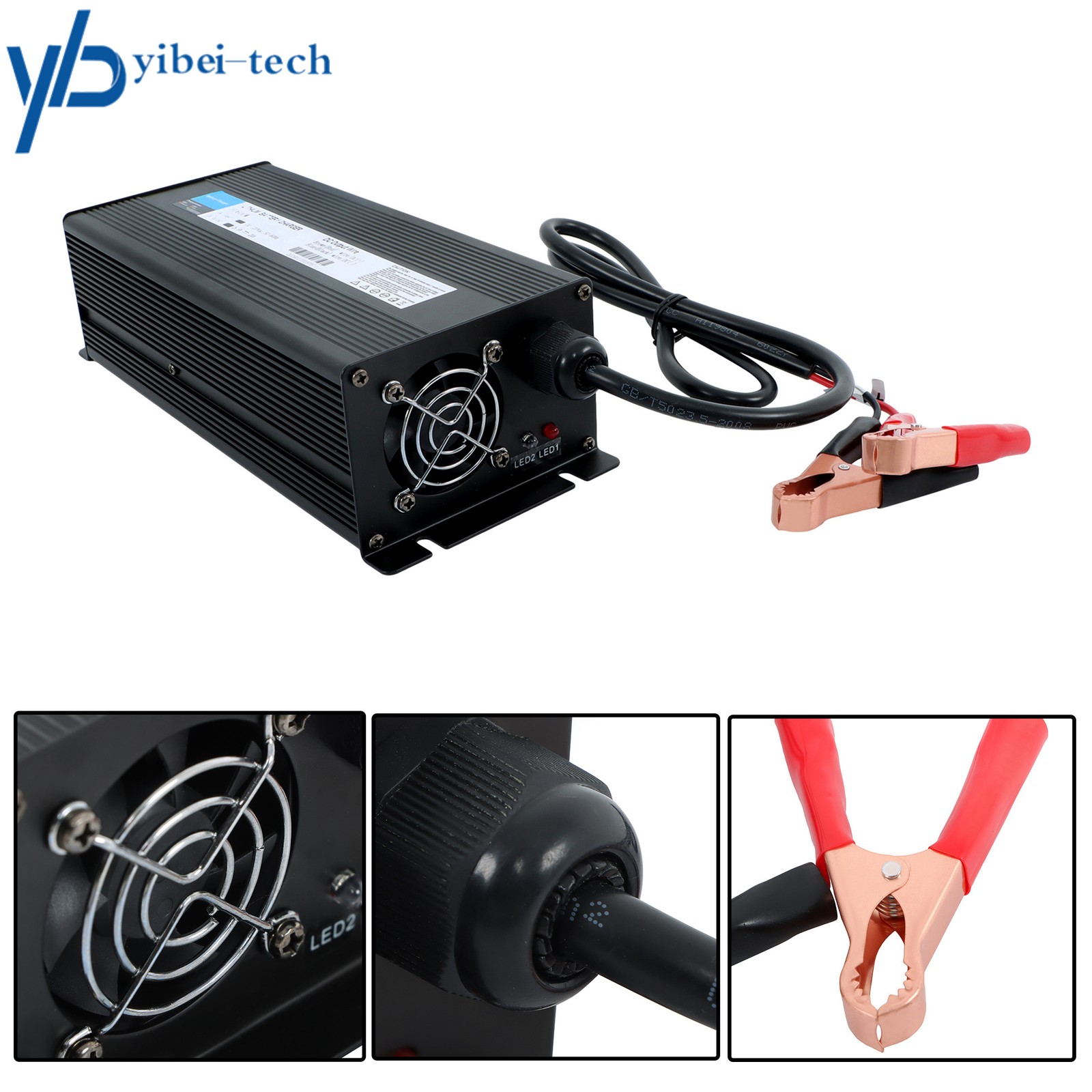 24V 20A LifePO4 Battery Charger and Maintainer for 29.2V LiFePO4 Lithium-Iron