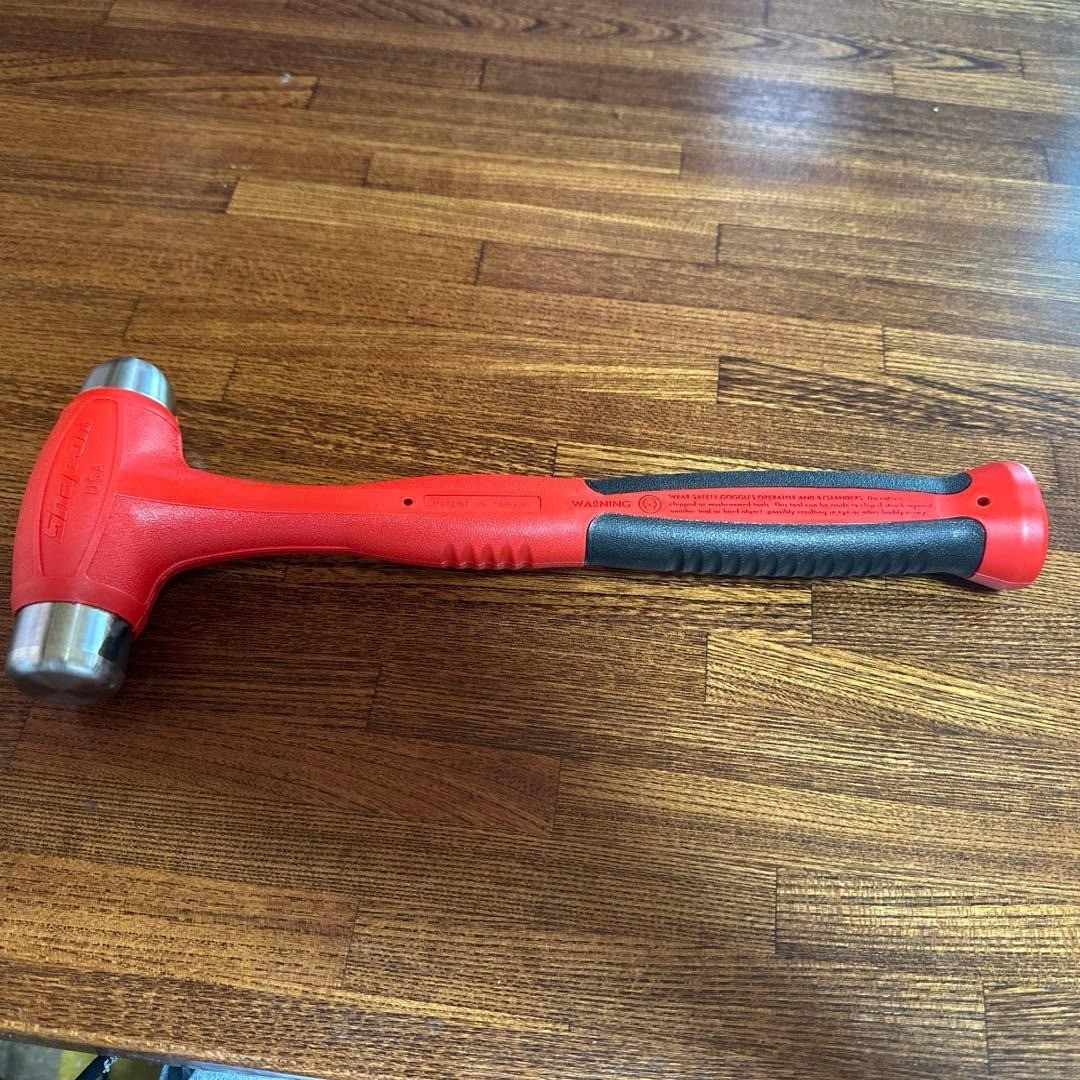 Snap-on HBBD24 24oz 680g Hammer Red HANDLE Dead Blow Ball Peen [Unused]