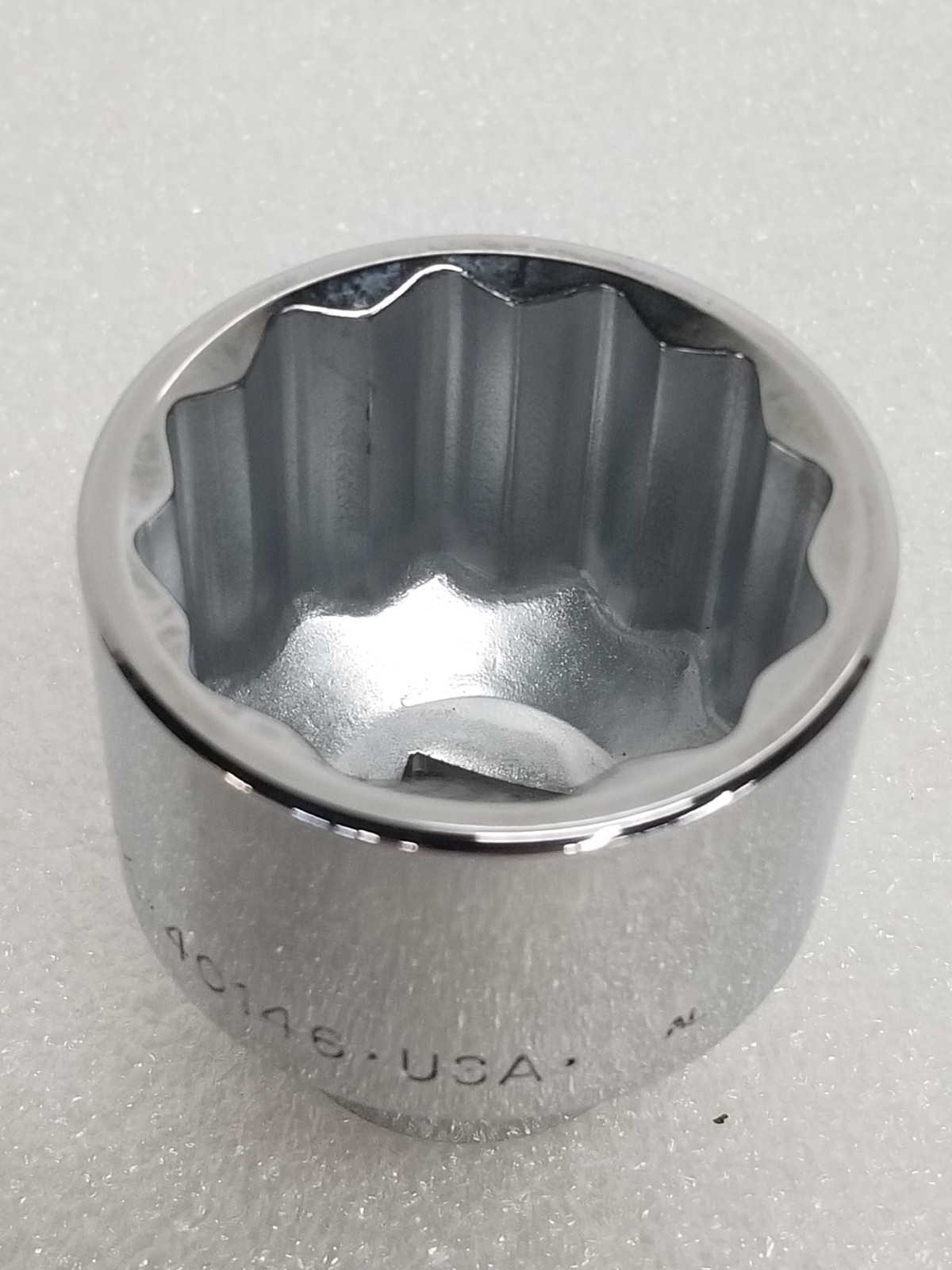S-K Tools 40146 Standard Socket 1/2″-Dr. 12-Pt Size: 1-7/16″ Made in USA