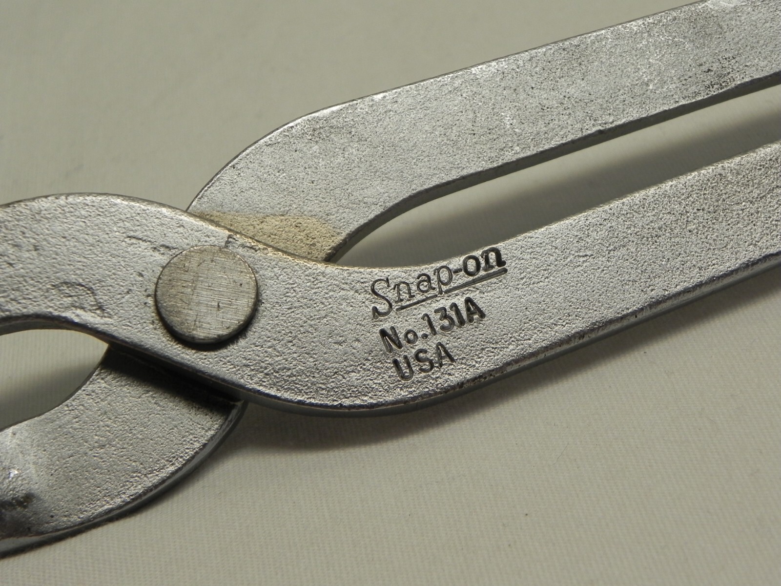 Snap-On 131A Chrome Brake Spring Removal/Installation Pliers 13-1/4» Long USA