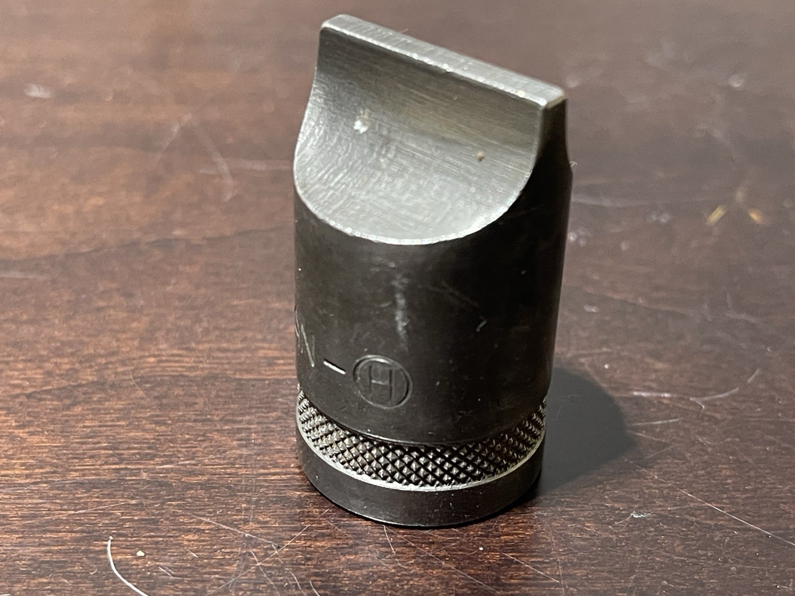 Craftsman Drag Link Socket 1/2″ Drive Circle H Series Knurled VTG