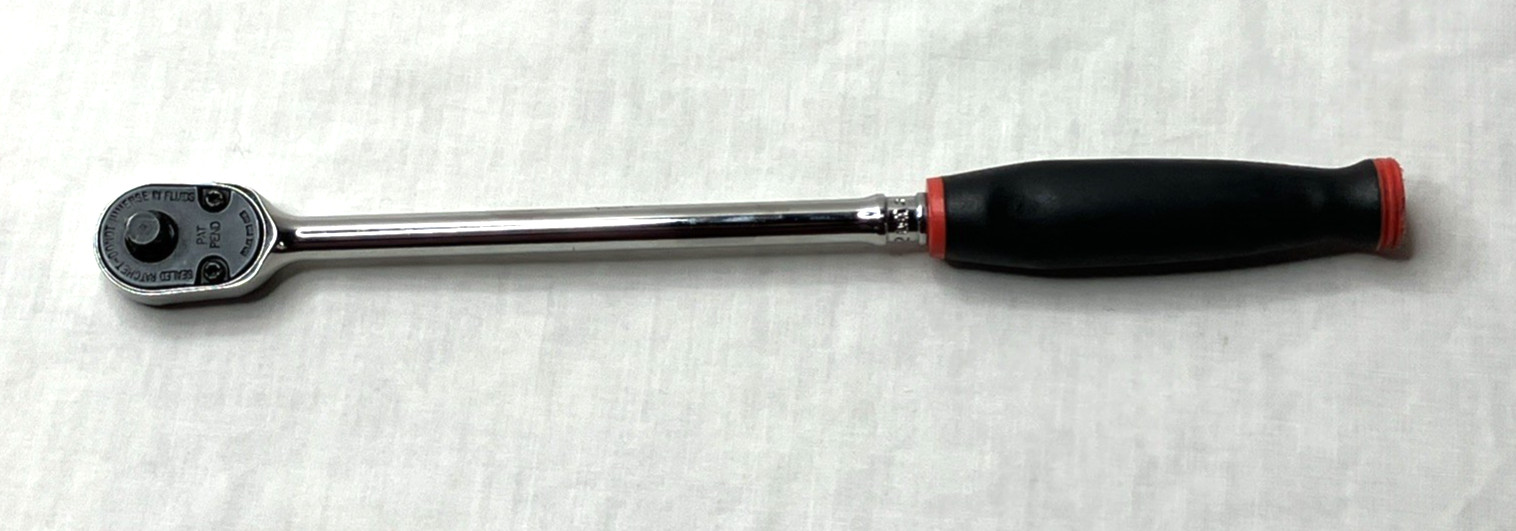 Snap-On Model THLL72 1/4” Drive Ratchet Soft Grip Handle USA 9.75”