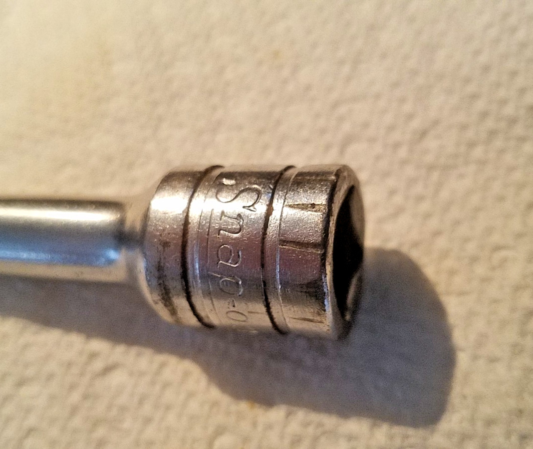 Snap On FX6 USA 3/8″ Drive 6″ Long Socket Extension Underlined Logo USA FX-6