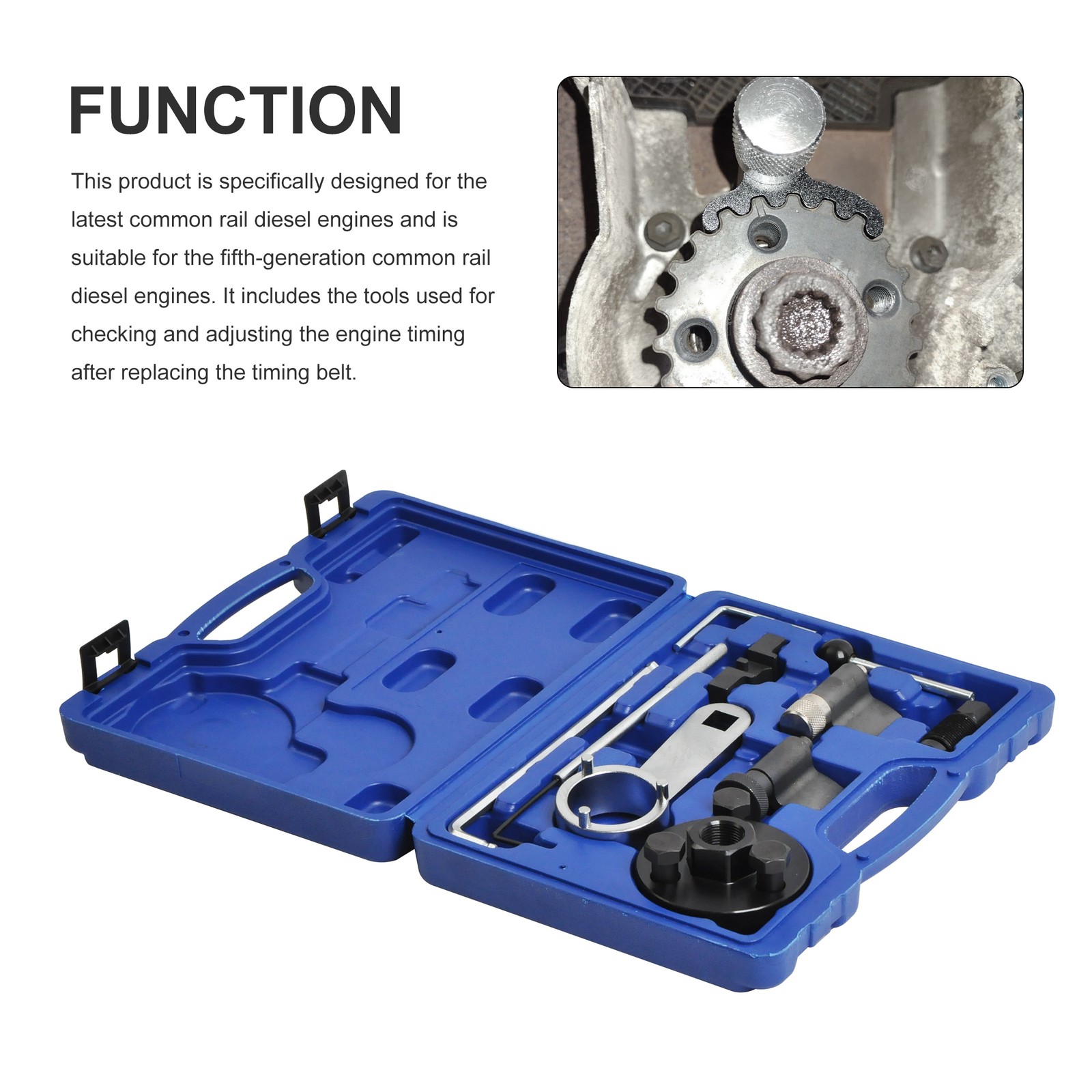 Engine Timing Tool Kit Diesel Locking for VW Audi VAG Golf Seat TDI PD Engine