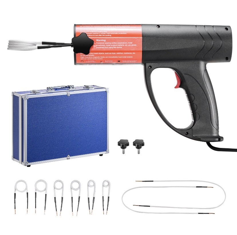 VEVOR Induction Heater Bolt Removal Magnetic Kit Rusty Screw Removing 1500W 110V