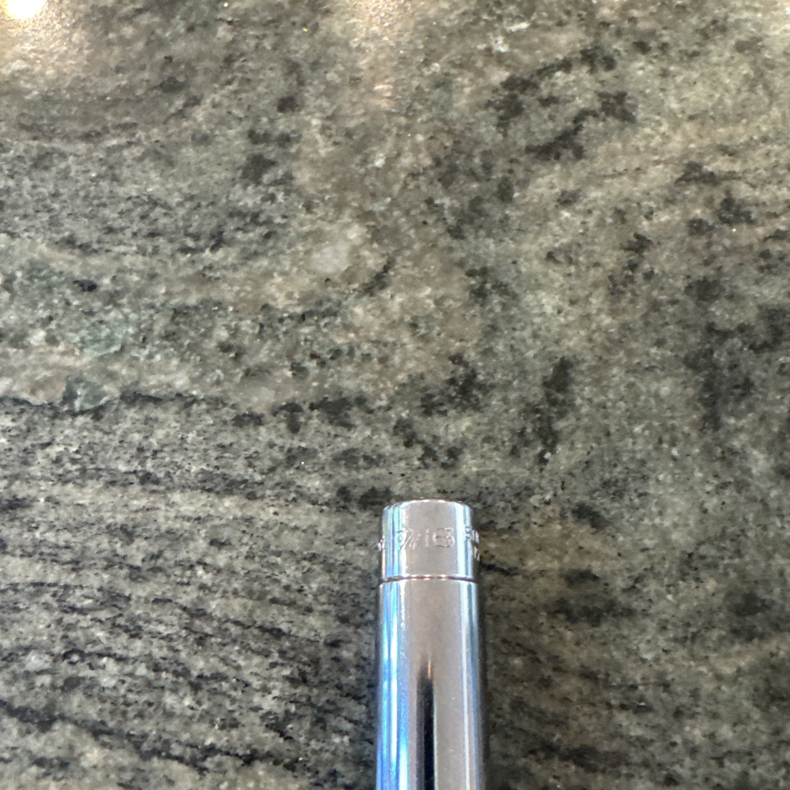 Snap-On stm14 1/4″ Drive 7/16” 6 point deep chrome socket new
