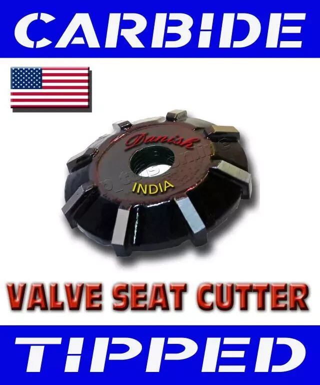 1x VALVE SEAT CUTTER CARBIDE TIPPED 1.1/2″ – 1.500″ 45 DEG 38 mm HARD SEAT CUT
