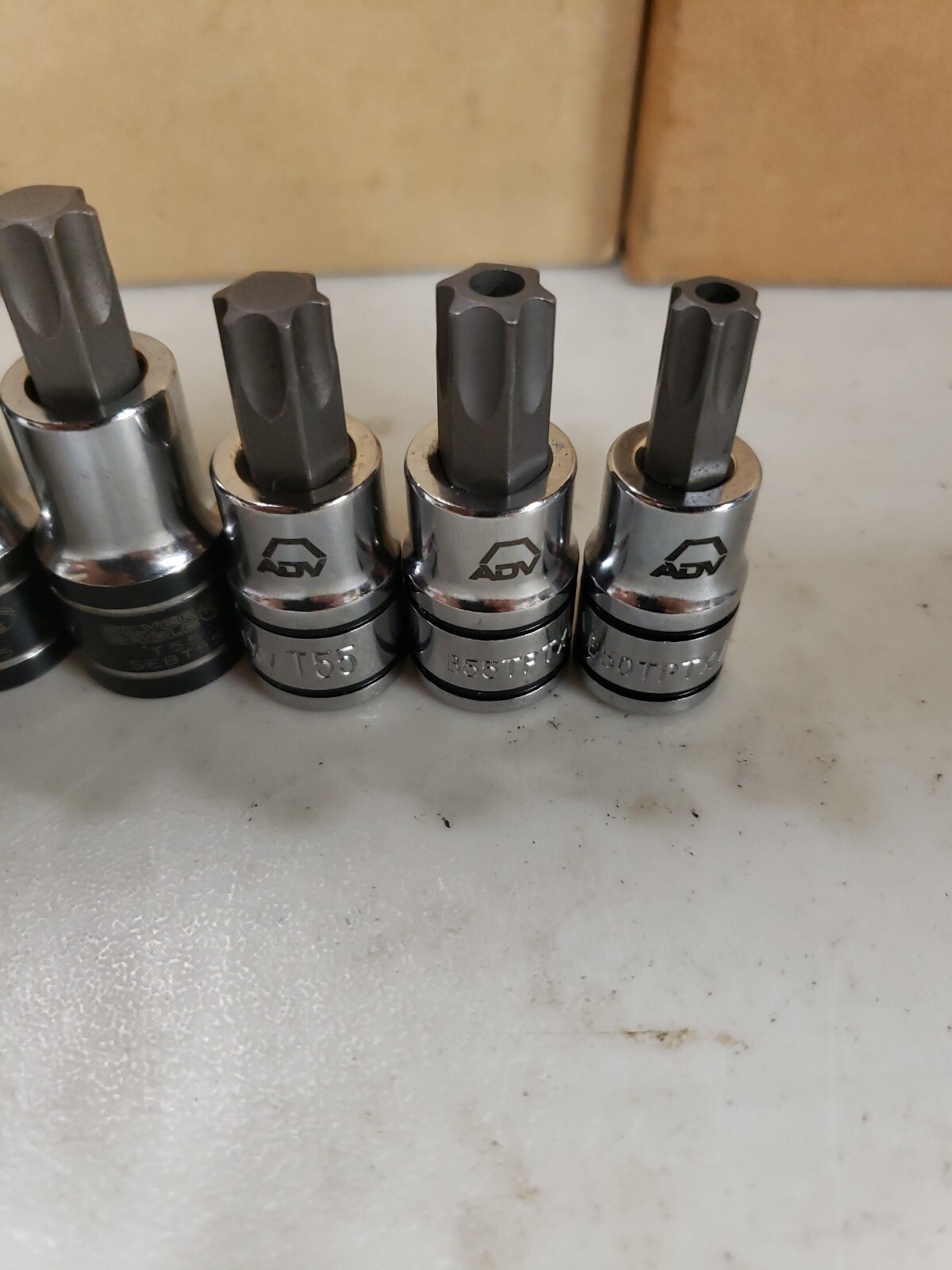Matco Silver Eagle ADV tools TORX & Security Torx sockets **SOLD INDIVIDUALLY **