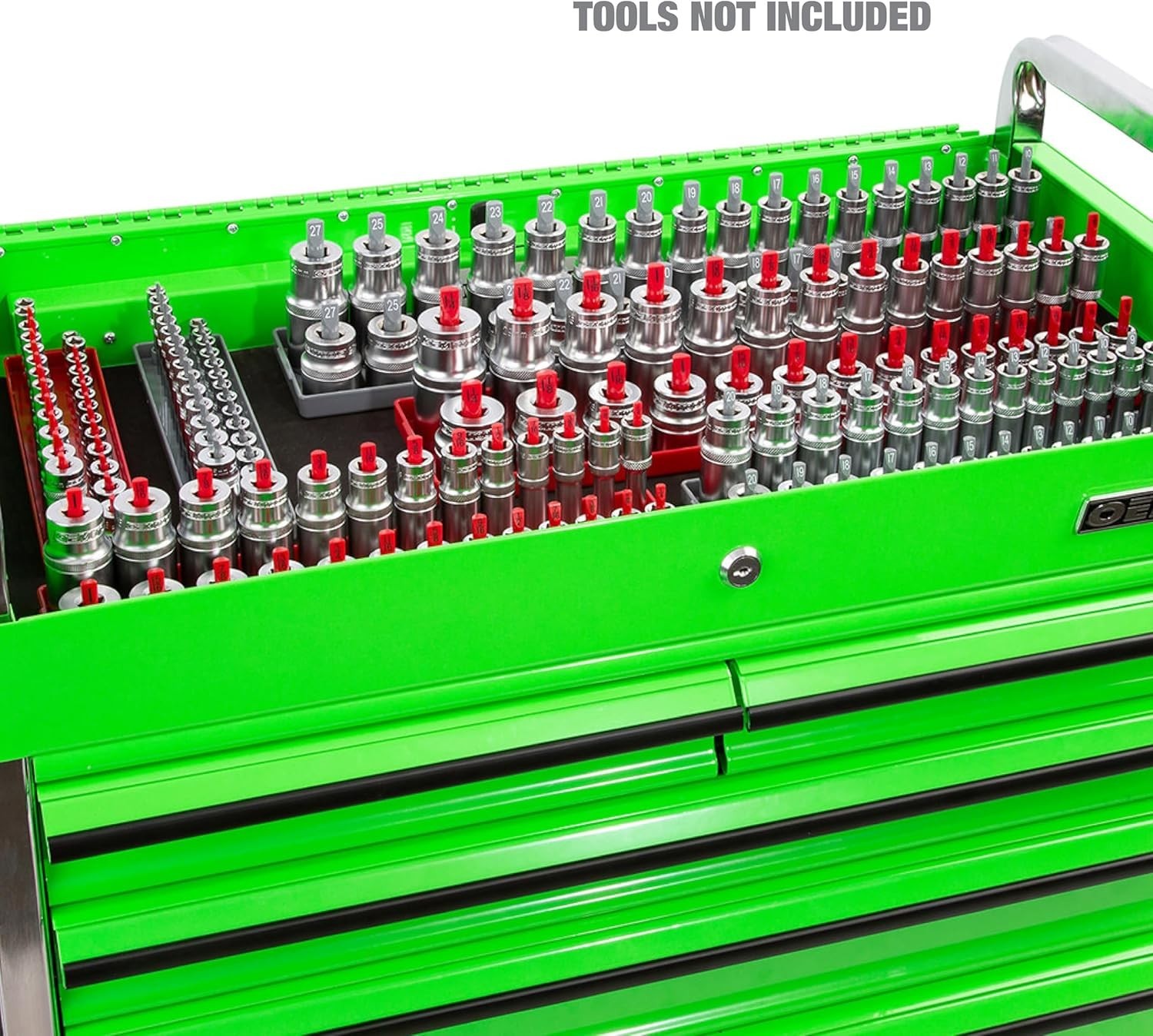 Efficient SAE & Metric 6-Piece Socket Holders – Tipping Prevention Design