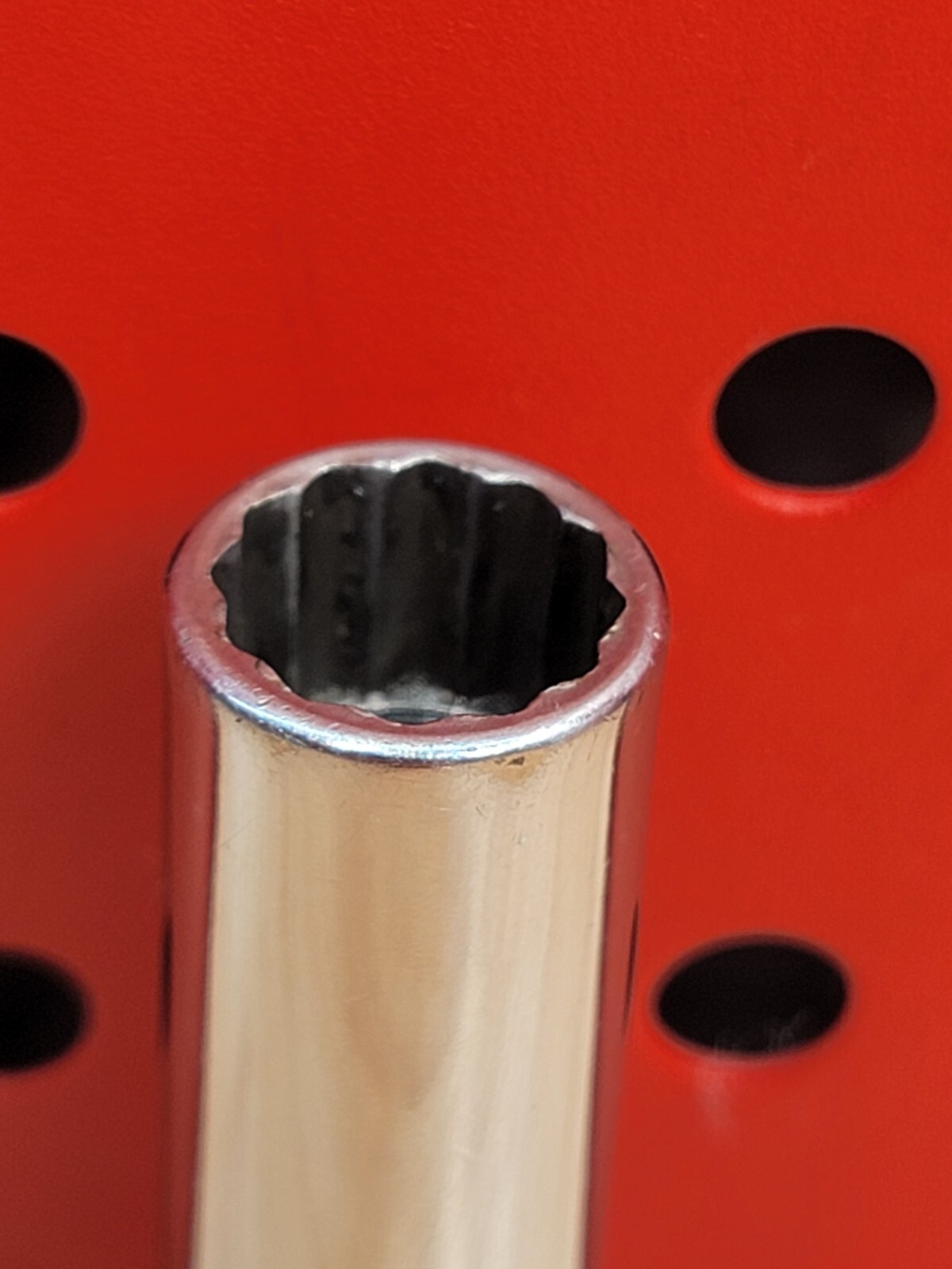 Snap-on Tools SF121 3/8″ SAE 3/8″ Drive 12-Point Deep Chrome Socket USA