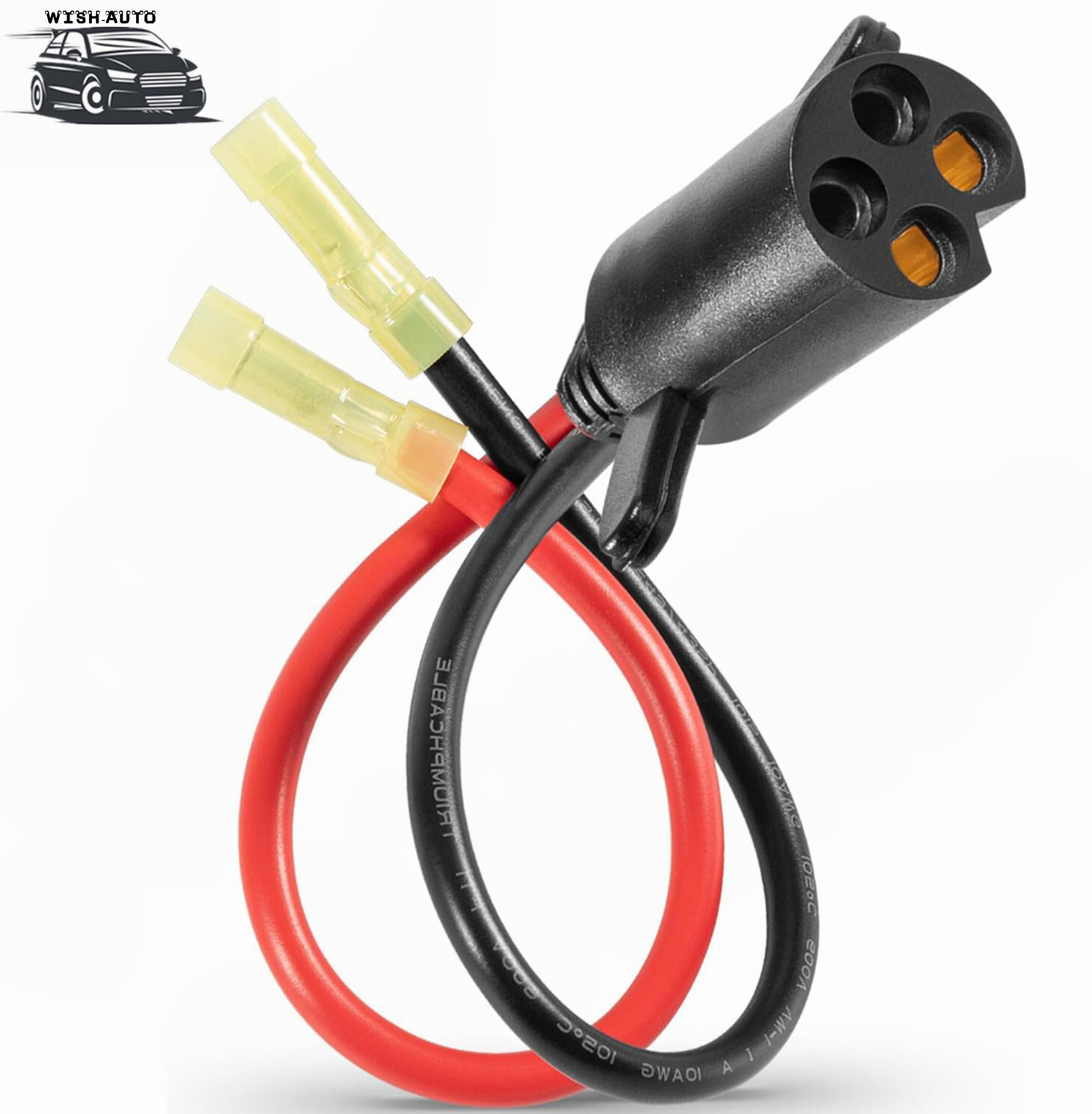 Trolling Motor Power Plug with 2-Prong 4 Holes 50 Amp Replace 8M4000953