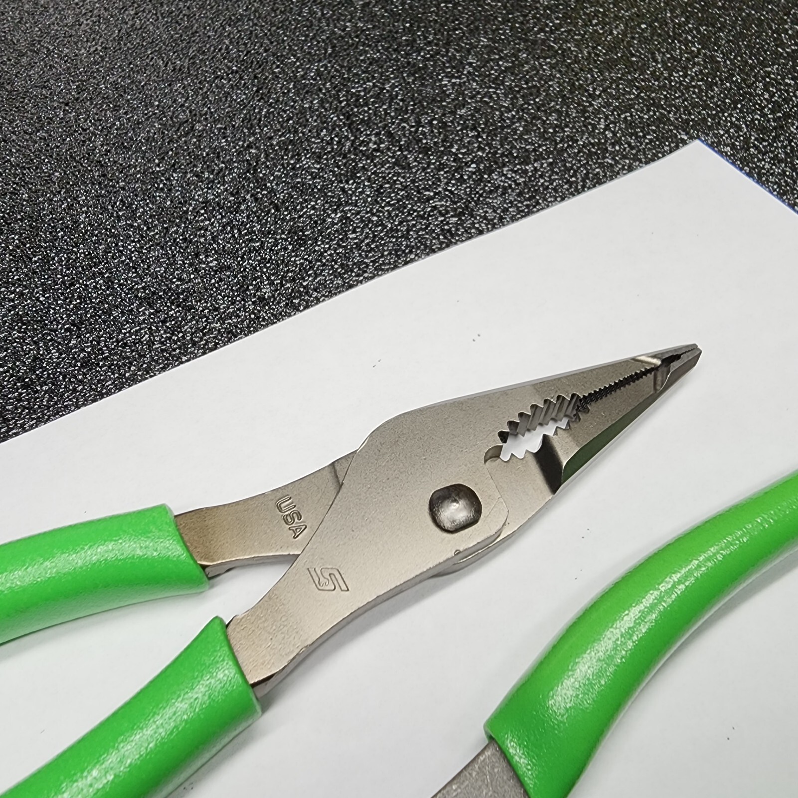 Snap-on Tools 8″ High-Leverage Combo & 7″ Long Nose Slip-Joint Pliers LN46ACF