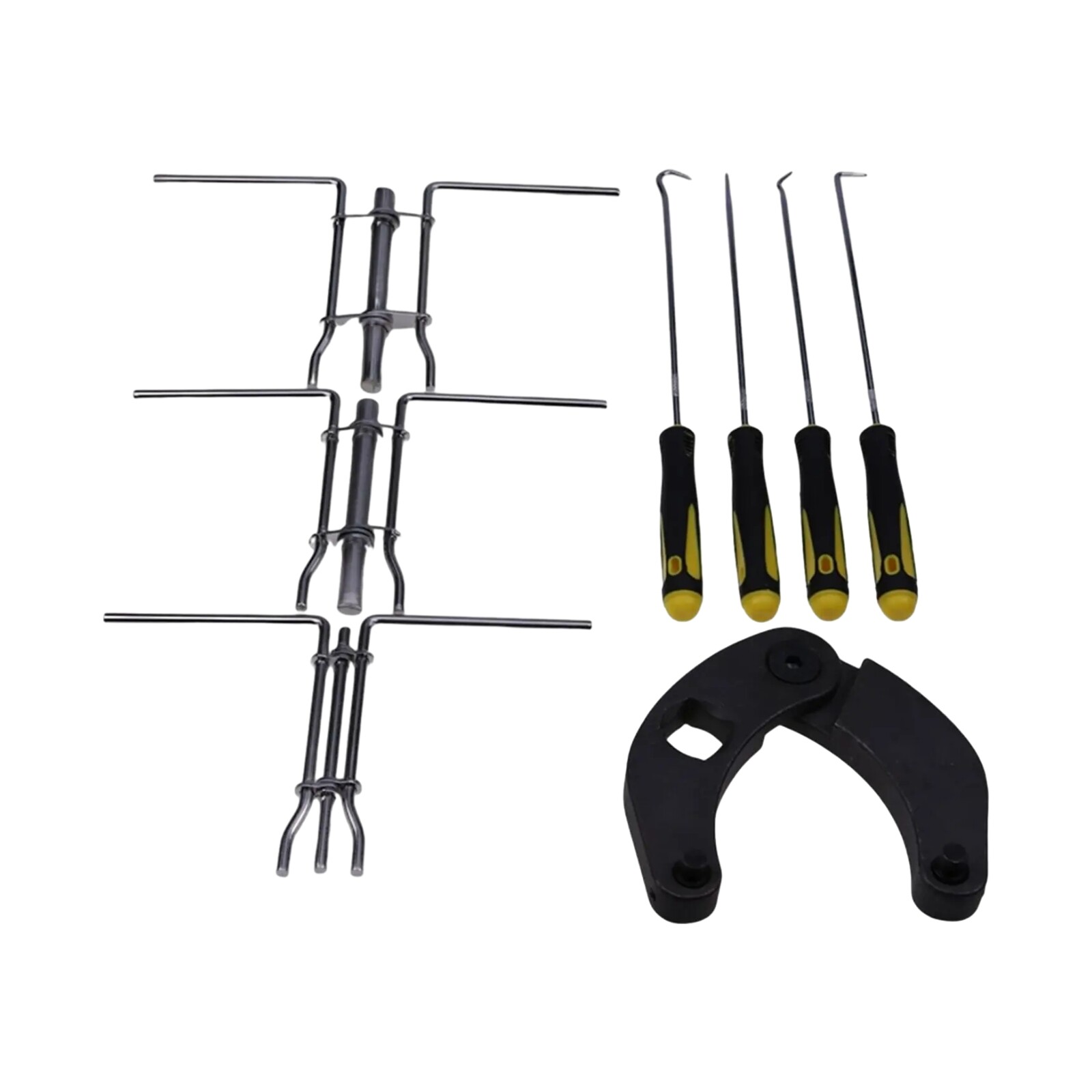 Adjustable Gland Nut Wrench & Seal U-cup Installation Tool Kit Set 1266 J05321