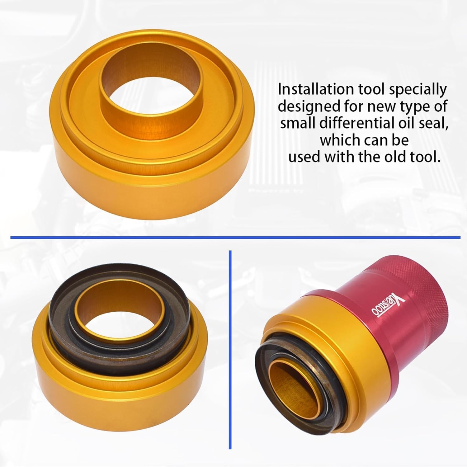 Rear Drive Axle Differential Installer Remover Tool Kit Compatible With BMW M…