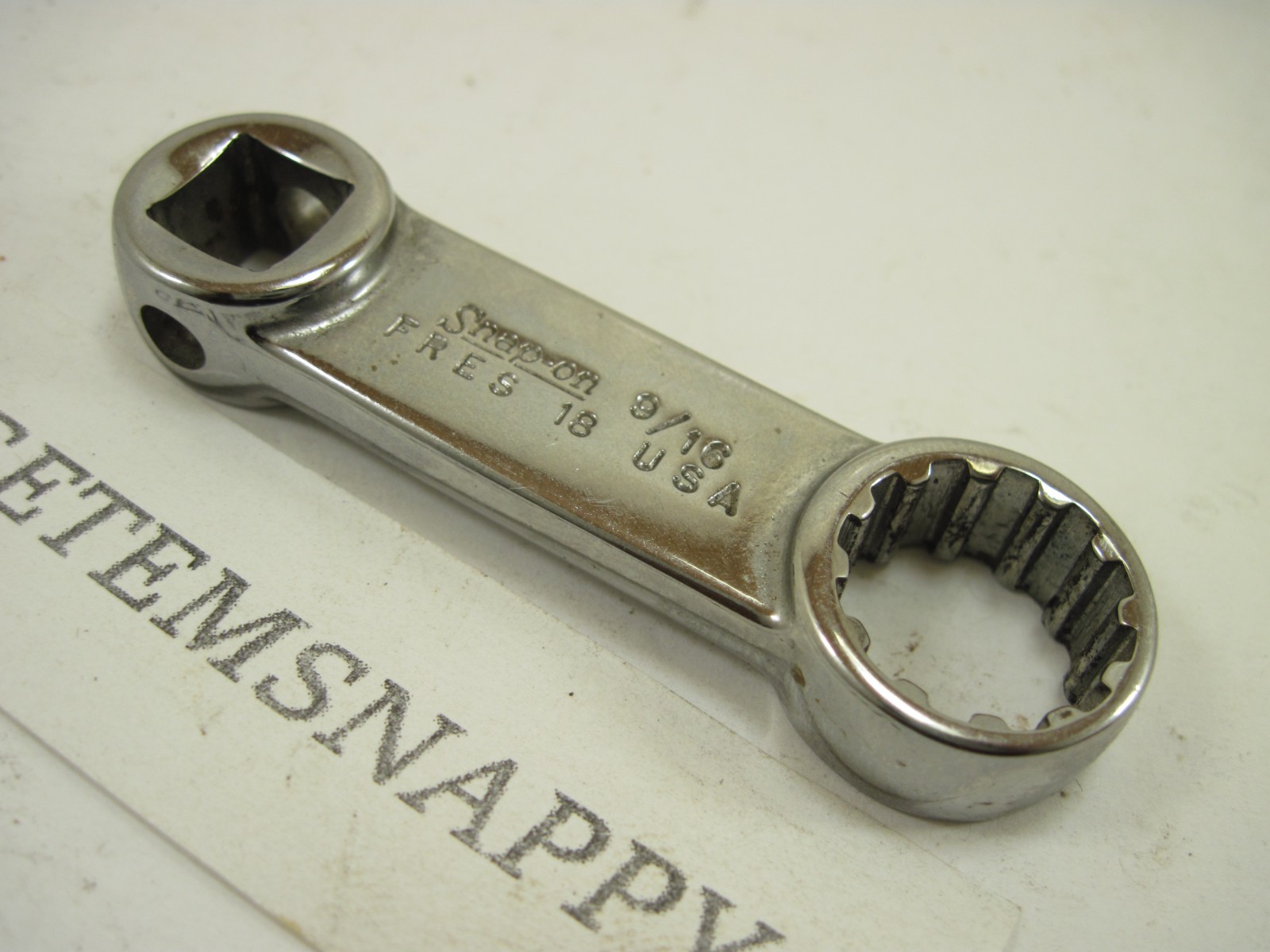 Snap On 3/8″ Drive 3pc Spline Torque Adapter Socket Set FRES18 16 & 14 NICE