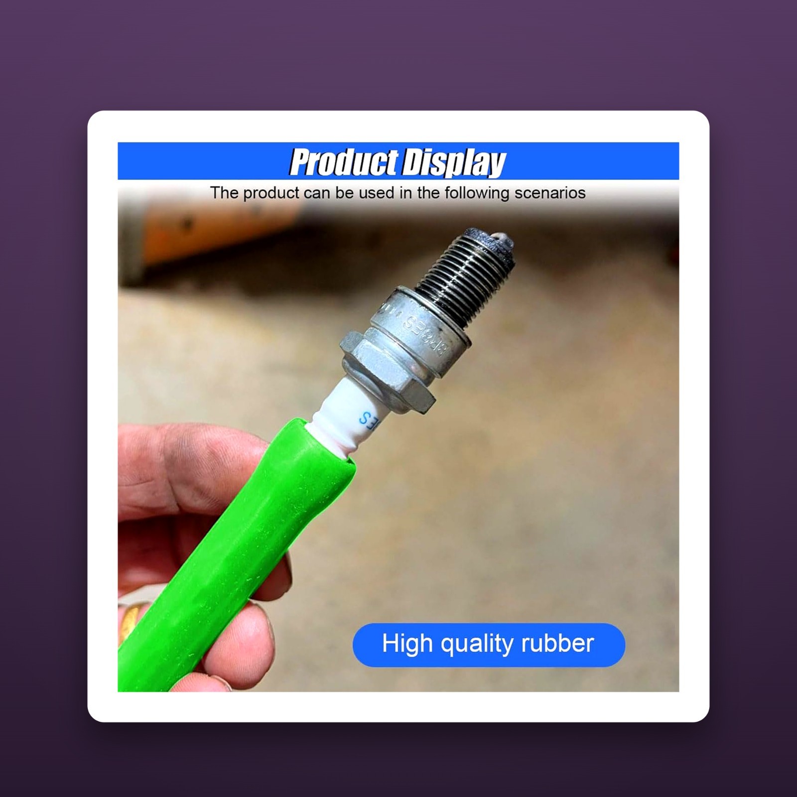 Portable Automotive Spark Plug Installation Removal Tool with Two Sizes Inner…