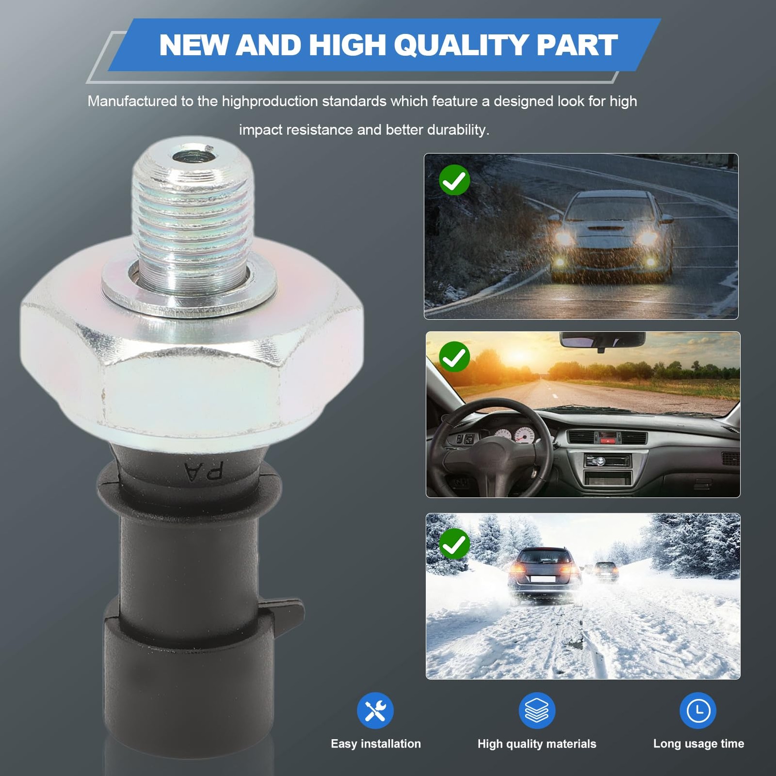 Oil Pressure Switch Compatible with CanAm Outlander Max Maverick X3 BRP