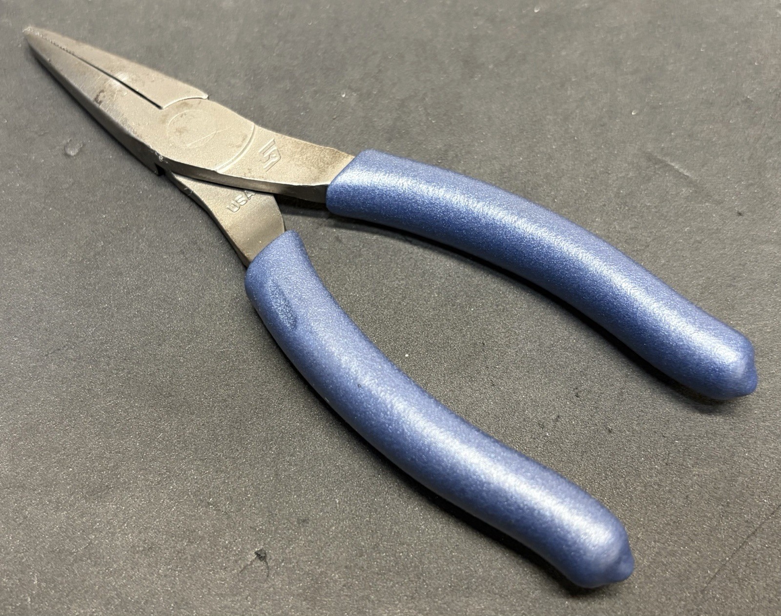 Snap-on Tools METALLIC BLUE Talon Soft Grip 6” Needle Nose Pliers 95ACF