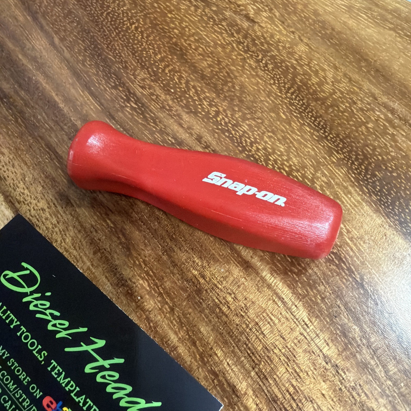 Snap-on Tools NEW RED 1/4″ Drive Replacement Hard Grip Ratchet Handle THLD72